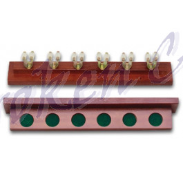 Wandhalter mit Metallclips