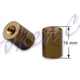 Ferrule Messing für Queue's mit Schraubleder M 4,5