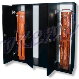 Queueschrank, Tresor in schwarz
