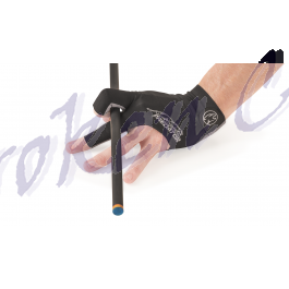 Billardhandschuh Predator Second Skin, schwarz-grau