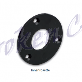 Innenrosette (schwarz)