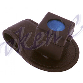 Kreidehalter PVC - Magnetclip Leder