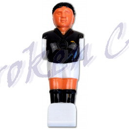 Kickerfigur Bomber schwarz/weiss