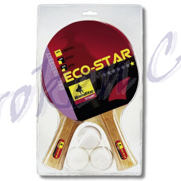 TT - Schläger Set Eco-Star inkl. Bälle