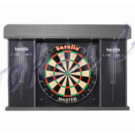 Dartboard-Cabinet ARENA mit LED - Beleuchtung