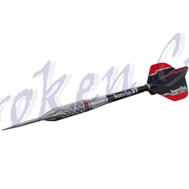 Steeldart Karella Commander, silber, 90% Tungsten, 21g oder 23g
