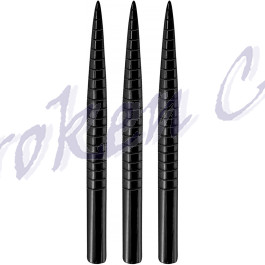 Steeldart Spitze Harrows Laser Cut Ringed schwarz 32mm