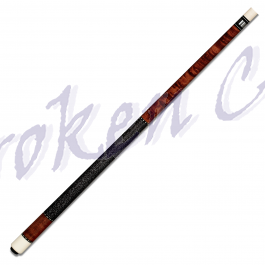 Modell JPN - 01     Rosenholz, Vogelaugenahorn-Maserung gebeizt; Irish Linen Griffband