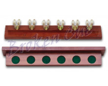 Wandhalter mit Metallclips