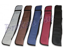 Queuetasche - Farben, hell-grau, braun, blau, rot, schwarz (v.l.n.r.)