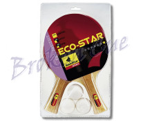 TT - Schläger Set Eco-Star inkl. Bälle