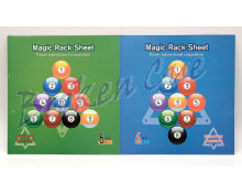 Aufbauschablonen Magic Rack Sheet  (Set)