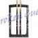 Wandhalter aus Fberglas mit Soft-Clips