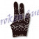 Billard-Handschuh  Felice   -schwarz-