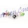 Kickerball Winspeed by Robertson 35 mm, schwarz/silber, 1 St. 