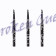Steeldart Spitze Winmau Spiral  schwarz     32mm
