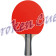 TT - Cornilleau Sport pack Solo - Abnsicht roter Belag
