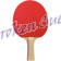 TT - Schläger Cornilleau Sport 100 - Ansicht roter Belag