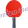 TT - Schläger Cornilleau Sport 200 - Ansicht roter Belag