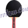 TT - Schläger Cornilleau Sport 300 - Ansicht schwarzer Belag