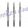 Steeldart Spitze Winmau Silver Effect Ringed      32mm